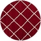 preview thumbnail 29 of 135, SAFAVIEH Hudson Shag Estella Diamond Trellis 2-inch Thick Rug