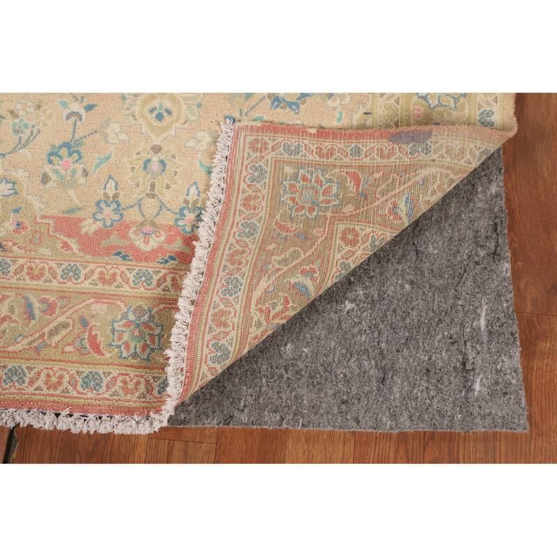 Kashan Persian Accent Rug Hand-Knotted Wool Carpet - 3'3" x 4'11"