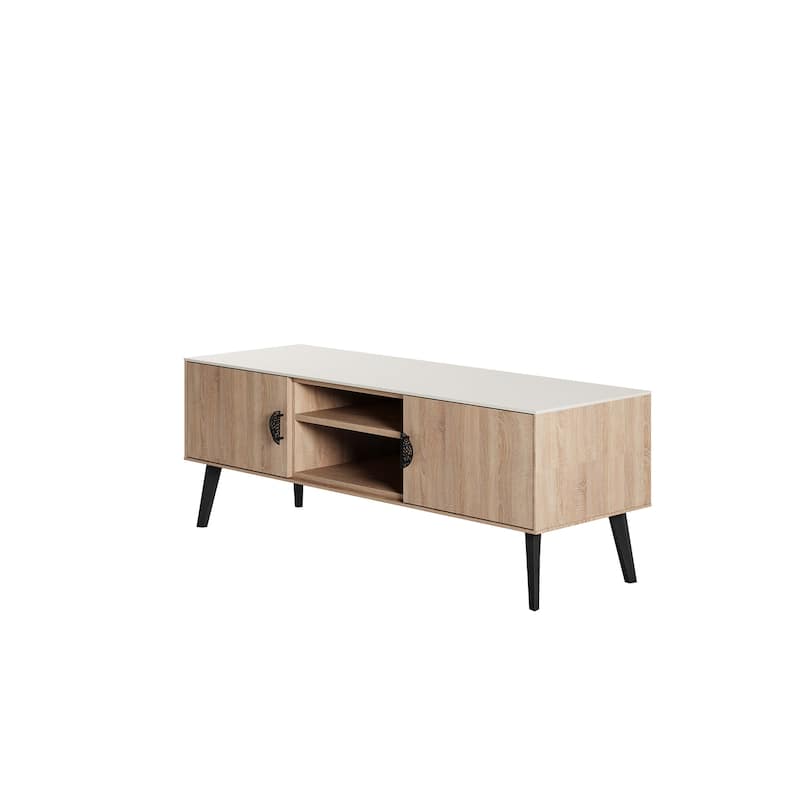 Manhattan Comfort Haley 55.10" Mid-Century Modern TV Stand