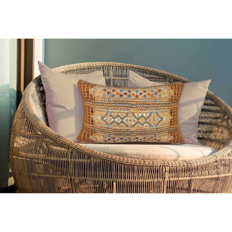Liora Manne Marina Tribal Stripe Indoor/Outdoor Pillow