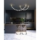 preview thumbnail 9 of 10, Alora Lighting PD321712-RT Marni 86" Wide 3000K LED Linear Pendant