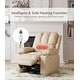 preview thumbnail 69 of 73, Oversized power recliner with heat, massage, 360 degrees swivel, and cup holder.