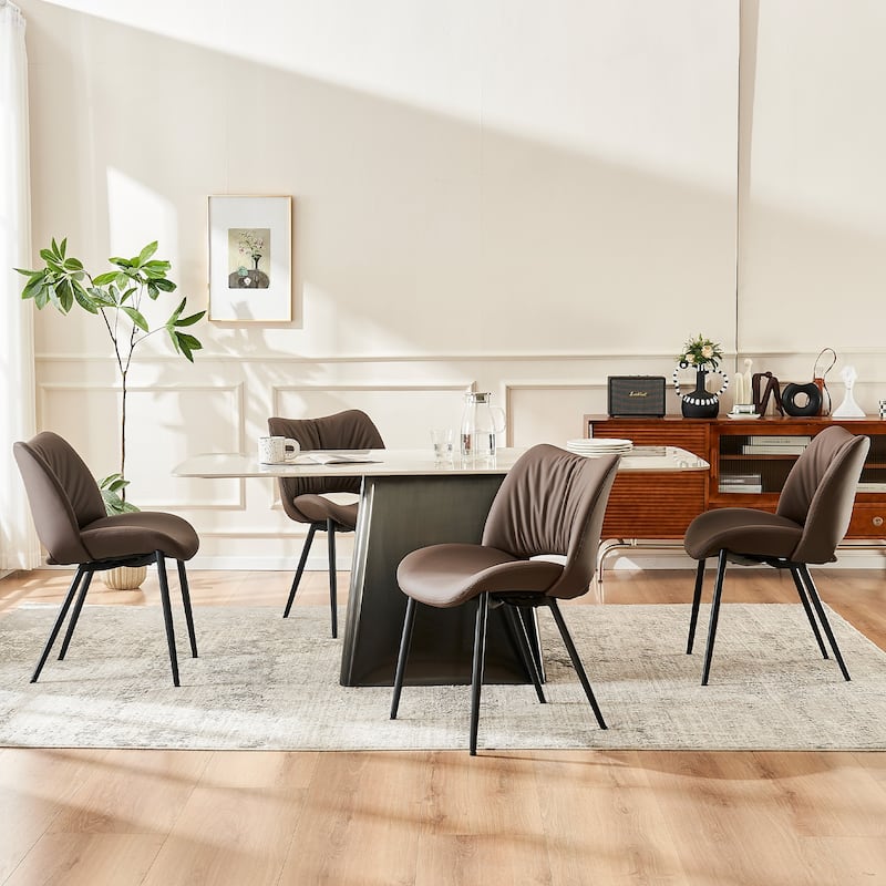 Modern Dining Kitchen Chairs Set of 2 Loads up to 300lbs