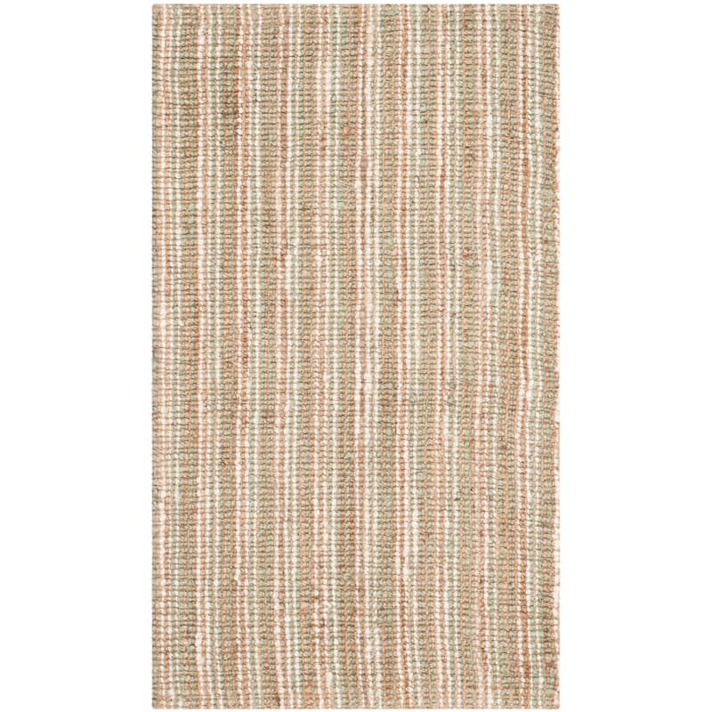 SAFAVIEH Jerneja Handmade Solid Chunky Jute Area Rug