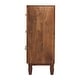 preview thumbnail 17 of 16, Artisan Furniture Solid Wood Arno Chest - Teak, Beige,3-Drawers