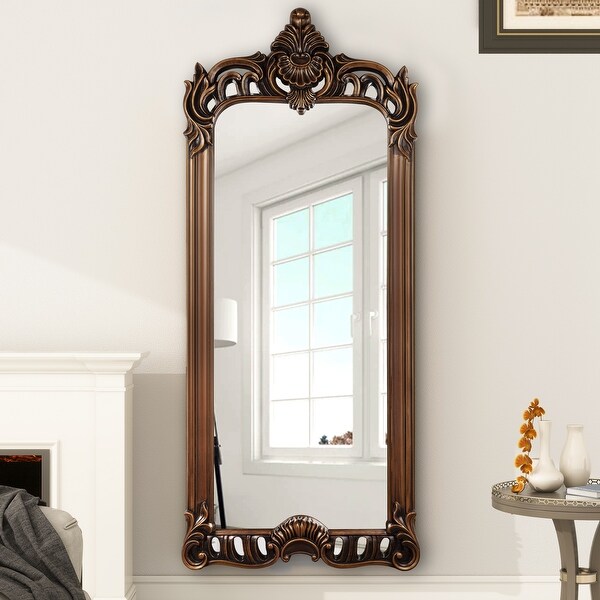 Oversized Vintage Gold Ornate Full Length Floor Mirror Baroque Decor On Sale Bed Bath Beyond 39167037