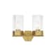Option Clear / Brushed Brass