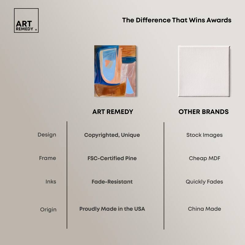 An Abstract Oil II Canvas by Art Remedy, Gallery Wrapped