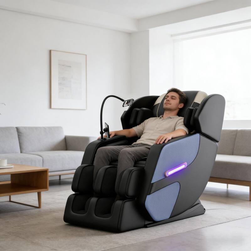 GDFStudio - Enid Massage Chair Recliner with Zero Gravity & Full Body Air Pressure