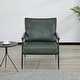 preview thumbnail 9 of 50, Artdeco Home Parker Accent Chair Leaf Green