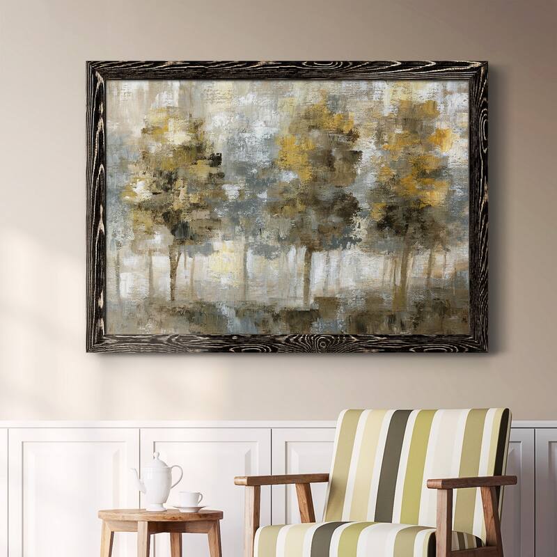 Linen Trees-Premium Framed Canvas - Ready to Hang