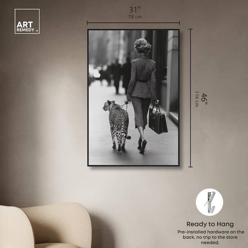 With Luxury Canvas by Art Remedy