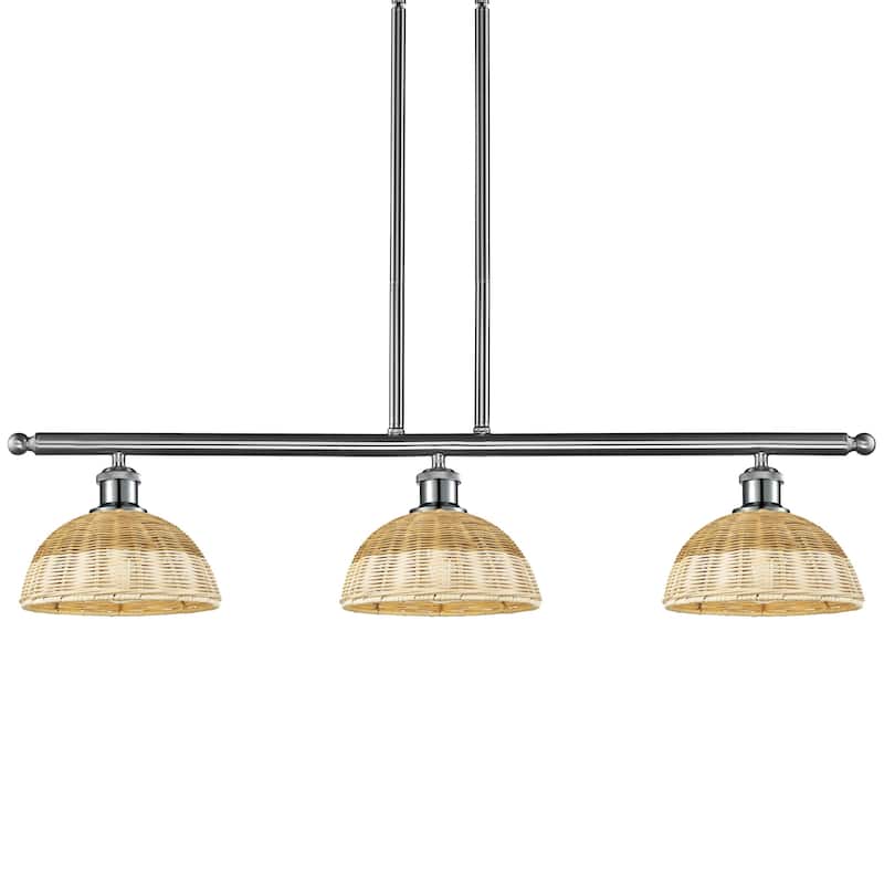 Innovations Lighting 516-3I-9-36 Bristol Natural II Linear Bristol - Brushed Satin Nickel / Natural