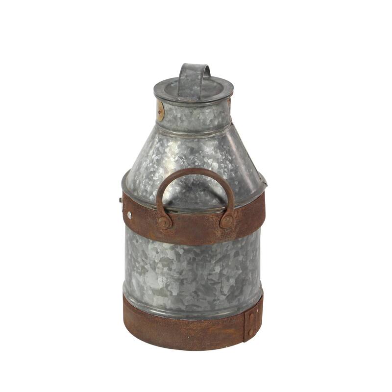 Metal Decorative Jars - Roche River Decor