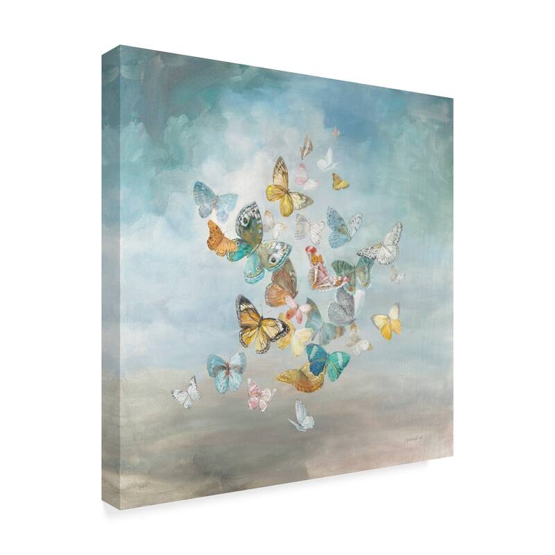 Danhui Nai 'Beautiful Butterflies' Canvas Art