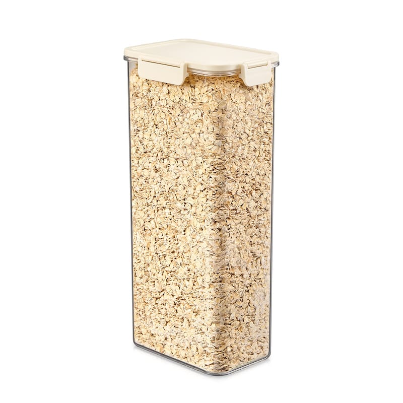 Sorbus Airtight Food Storage Container, Clear Stackable Canister for Pantry, Rice, Pasta, Cereal & Snacks