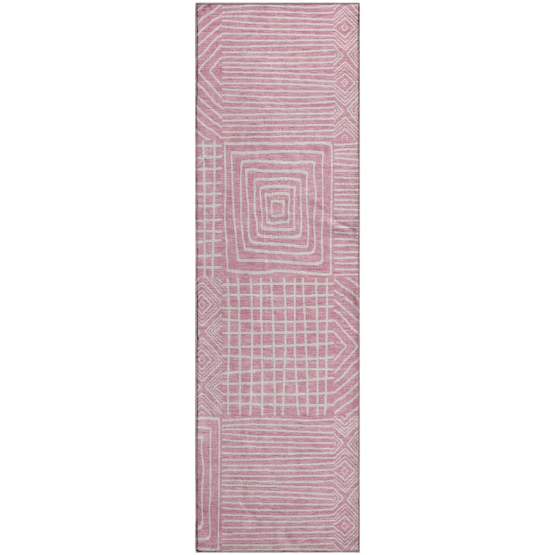 Premium Washable Super Soft Geo Motif Mayfield Rug