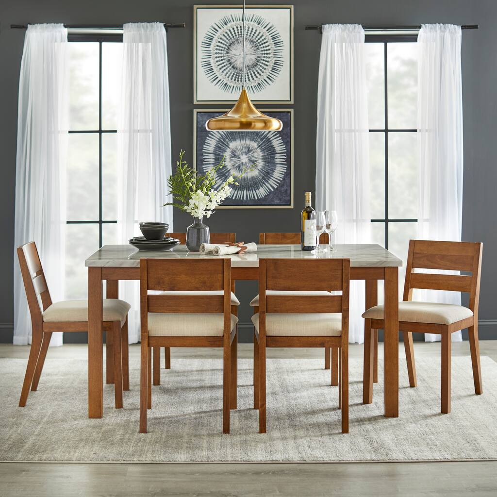 Simple Living 7-piece Edina Dining Set
