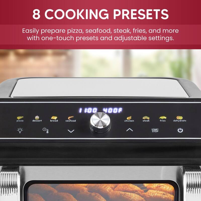 EAFL1000 11.5 Qt Indoor Grill & Air Fryer Oven - 11.5 qt