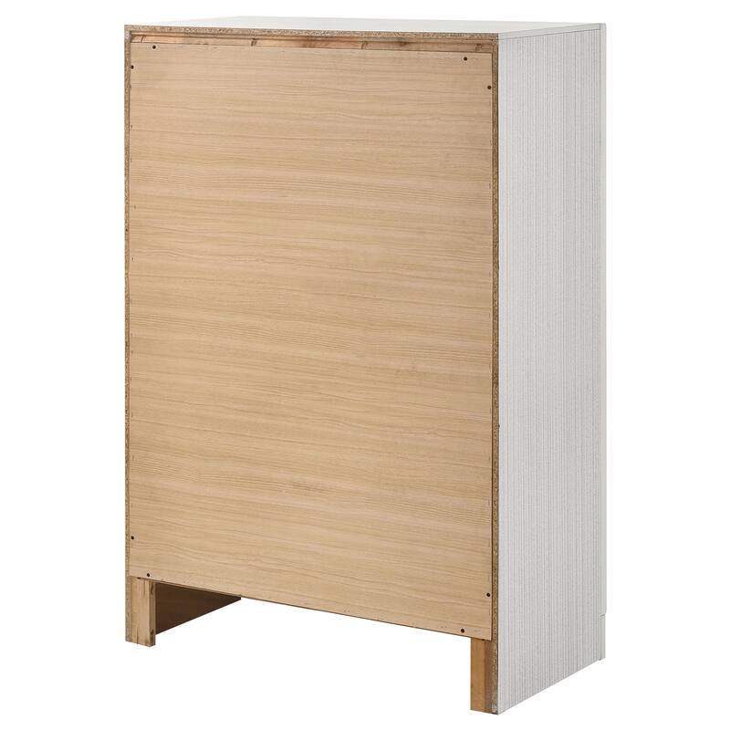 Miranda Contemporary Wood 5-drawer Bedroom Chest