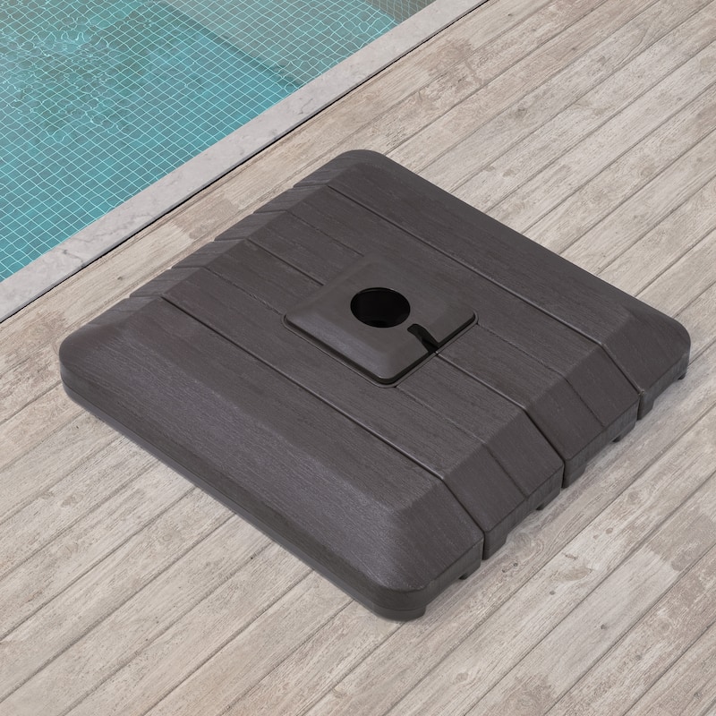 Pellebant Outdoor Patio 4 Piece Premium Offset Umbrella Base