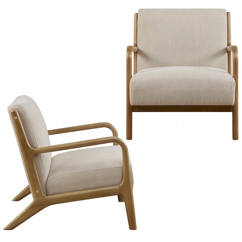 INK IVY Novak Mid Century Modern Accent Armchair