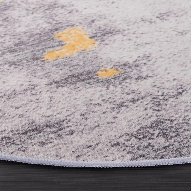 SAFAVIEH Tacoma Machine Washable Slip Resistant Almira Modern Abstract