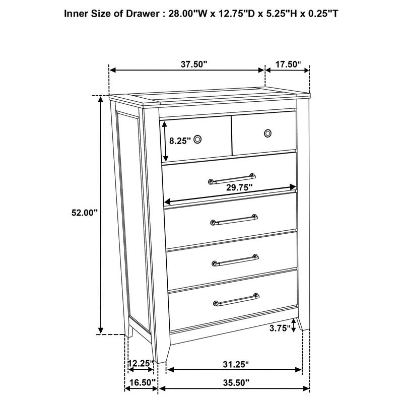 Hazlewood Bedroom Set Vineyard Oak