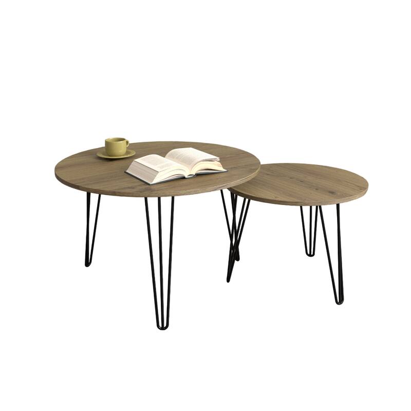 Set of 2 Coffee Table Dining Table Office Table Sofa Table