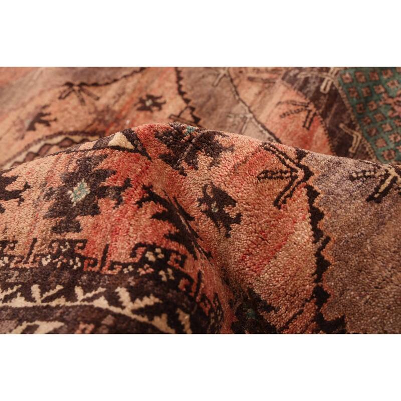 ECARPETGALLERY Hand-knotted Konya Anatolian Copper Wool Rug - 4'8 x 10'1