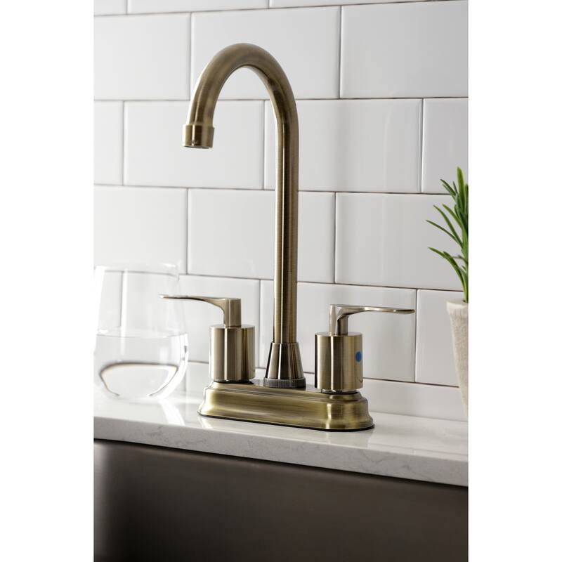 Kingston Brass Serena Centerset 4 in. Centerset Bar Faucet