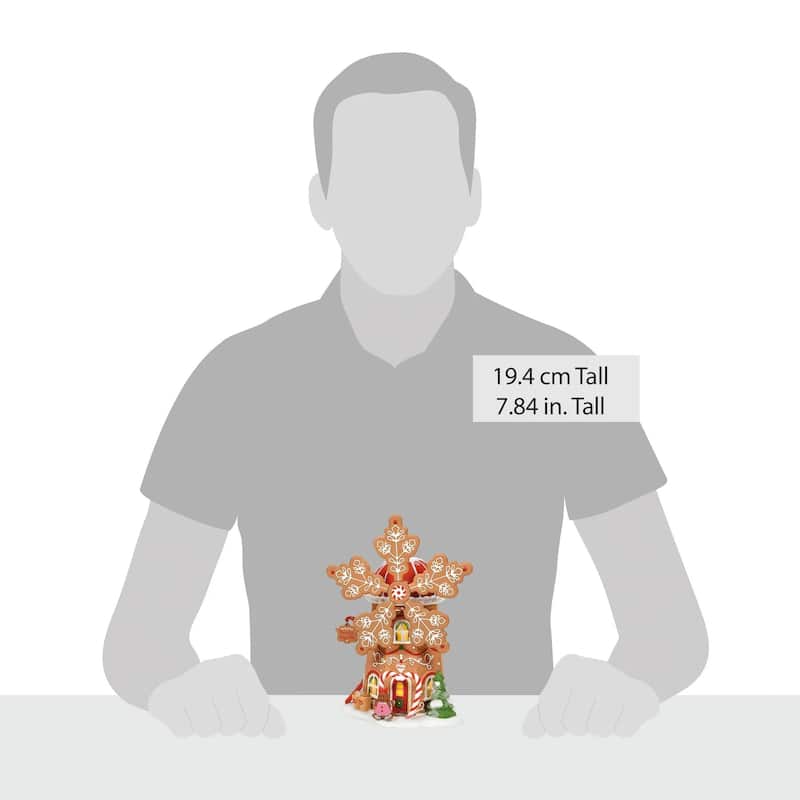 Department 56 North Pole Series Gingerbread Cookie Mill Lighted Building - 6007610