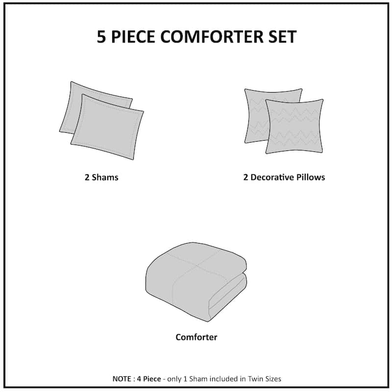 Demi Comforter Set by Intelligent Design