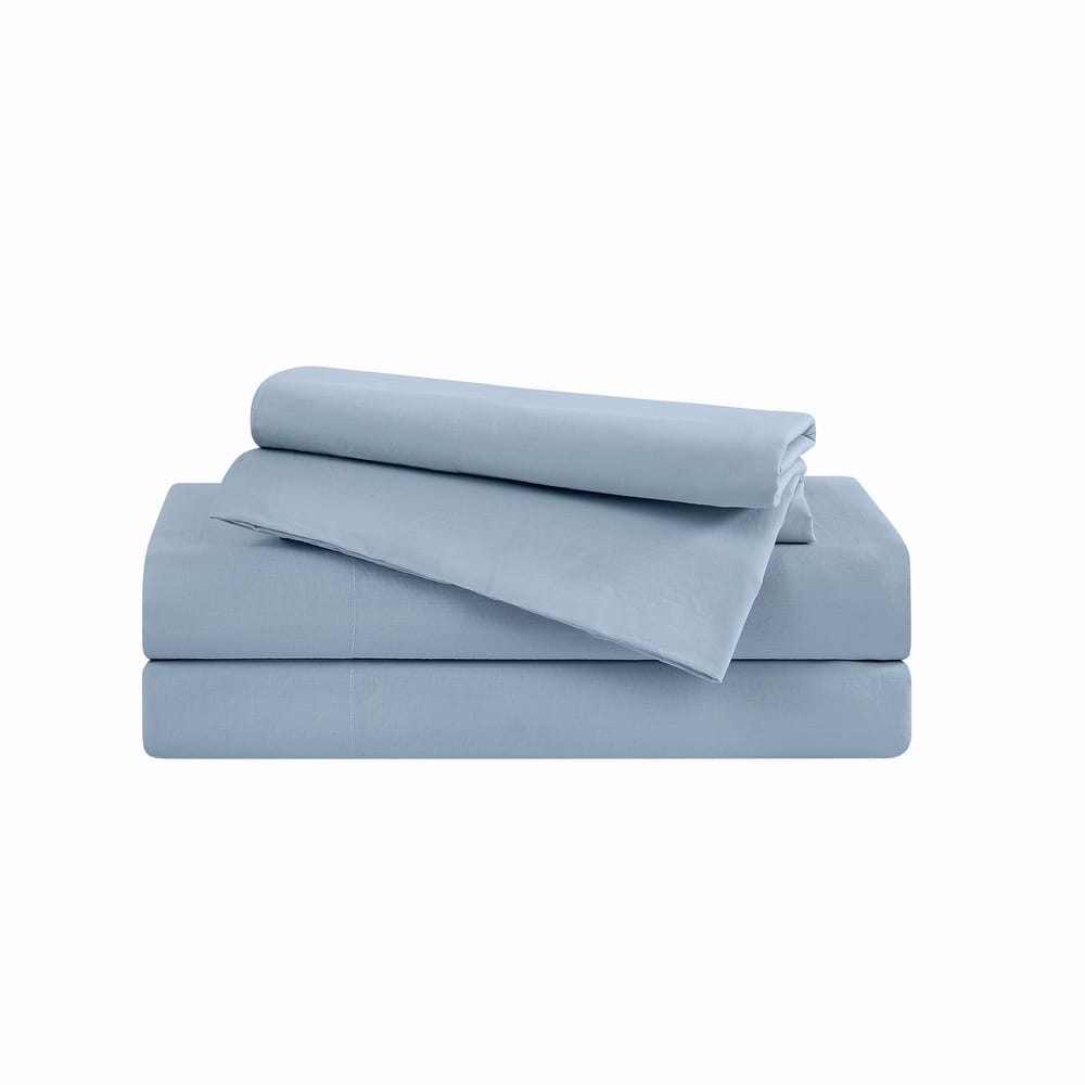 The Farmhouse by Rachel Ashwell Washed Solid Cotton Sheet Set