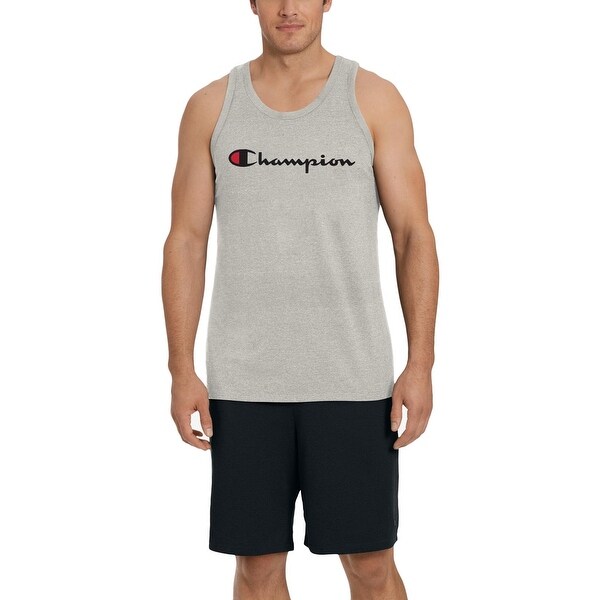 champion men's cotton tank tops