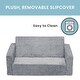 preview thumbnail 8 of 10, Serta Perfect Sleeper Extra Wide Convertible Sofa to Lounger