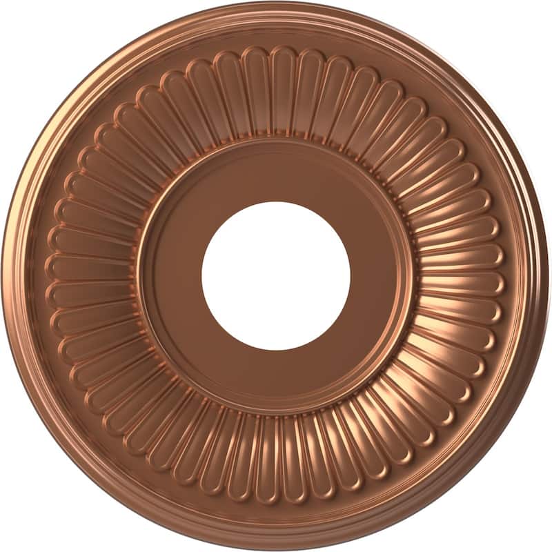 3 1/2" Inside Diameter - Berkshire Thermoformed PVC Ceiling Medallion