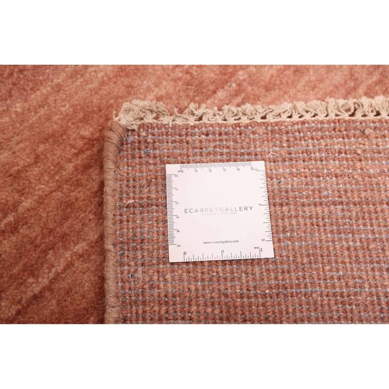 ECARPETGALLERY Hand-knotted Pak Finest Gabbeh Copper Wool Rug - 4'2 x 5'11