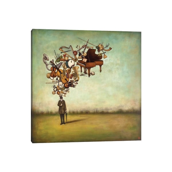 slide 2 of 7, iCanvas "Thanks for the Melodies" by Duy Huynh Canvas Print