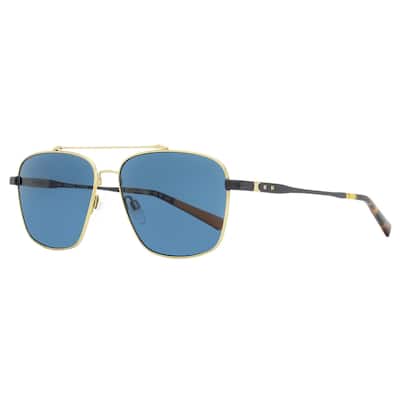 Shinola Men's Flexon Navigator Sunglasses - Satin Gold/Gunmetal