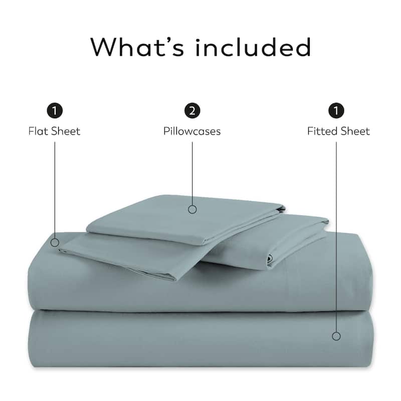 Ultra-Soft & Silky 800TC Premium-Quality Supima Cotton Sheet Set