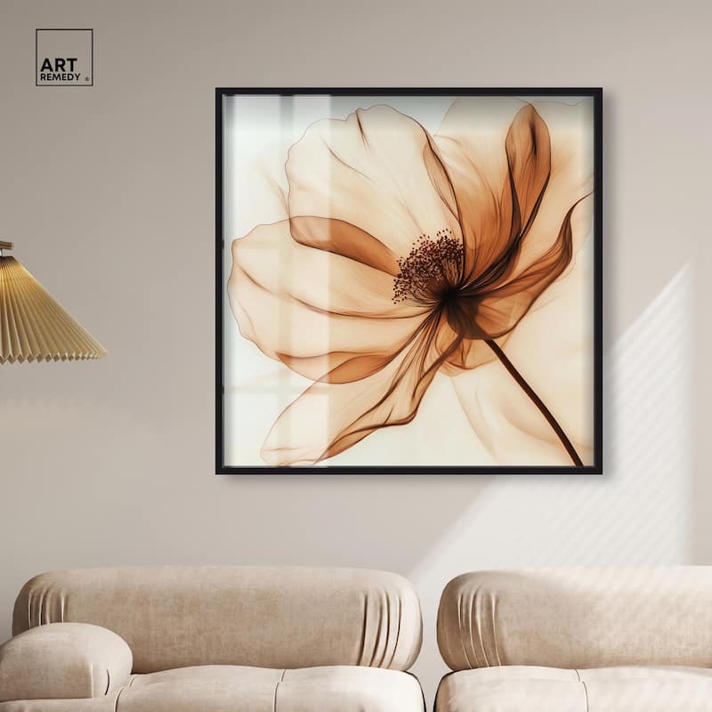 Fragile Elegance II Shadowbox by Art Remedy