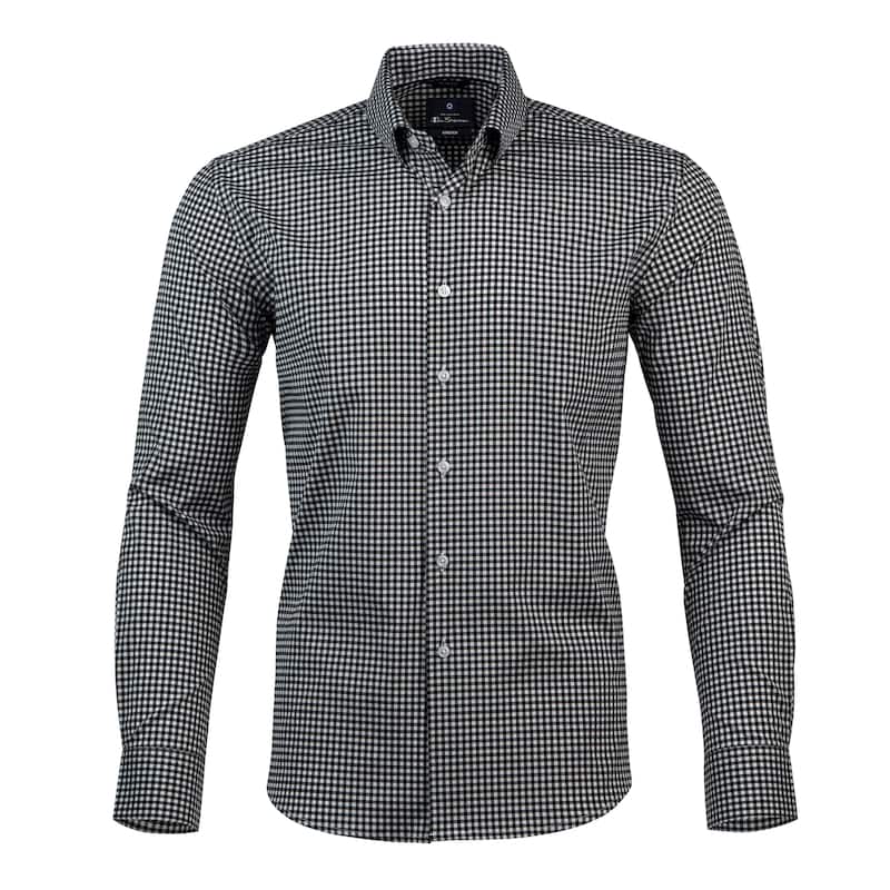 Ben Sherman Men's Check Wrinkle-Resistant Dress Shirt - Regular Fit