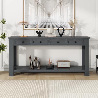 Console Table/Sofa Table with Storage Drawers