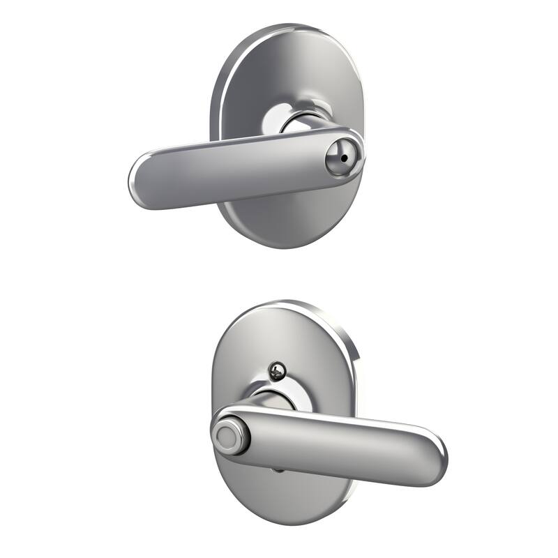 Schlage F40-DAV-RMN Davlin Privacy Door Lever Set with Decorative