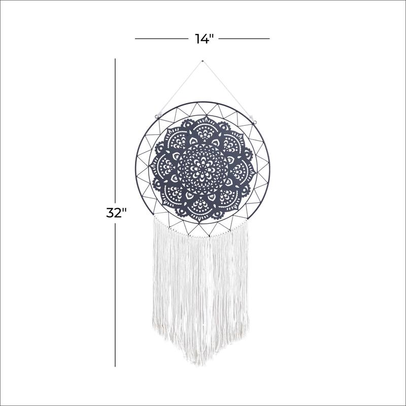 Black Iron Contemporary Wall Decor