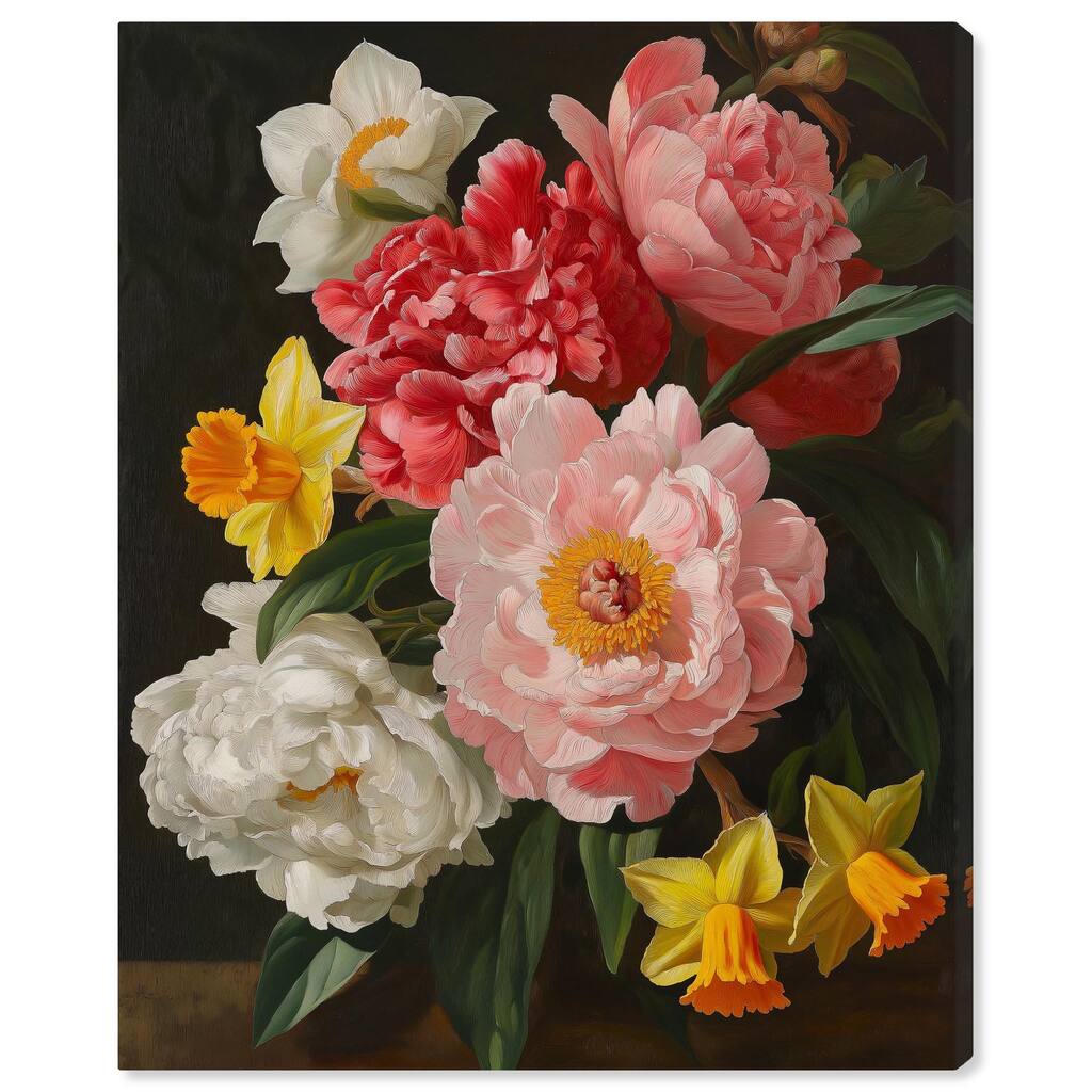 Garden's Glory Canvas by Art Remedy, Gallery Wrapped