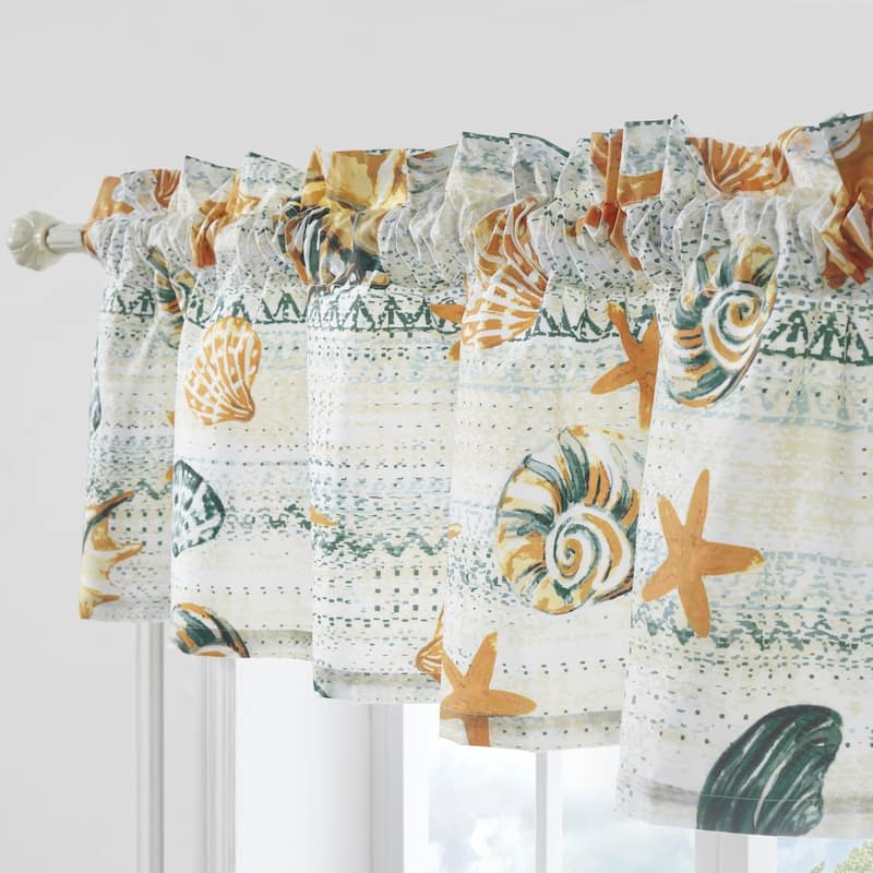 Greenland Home Fashions Kona Window Valance - 84 W x 16 L inches