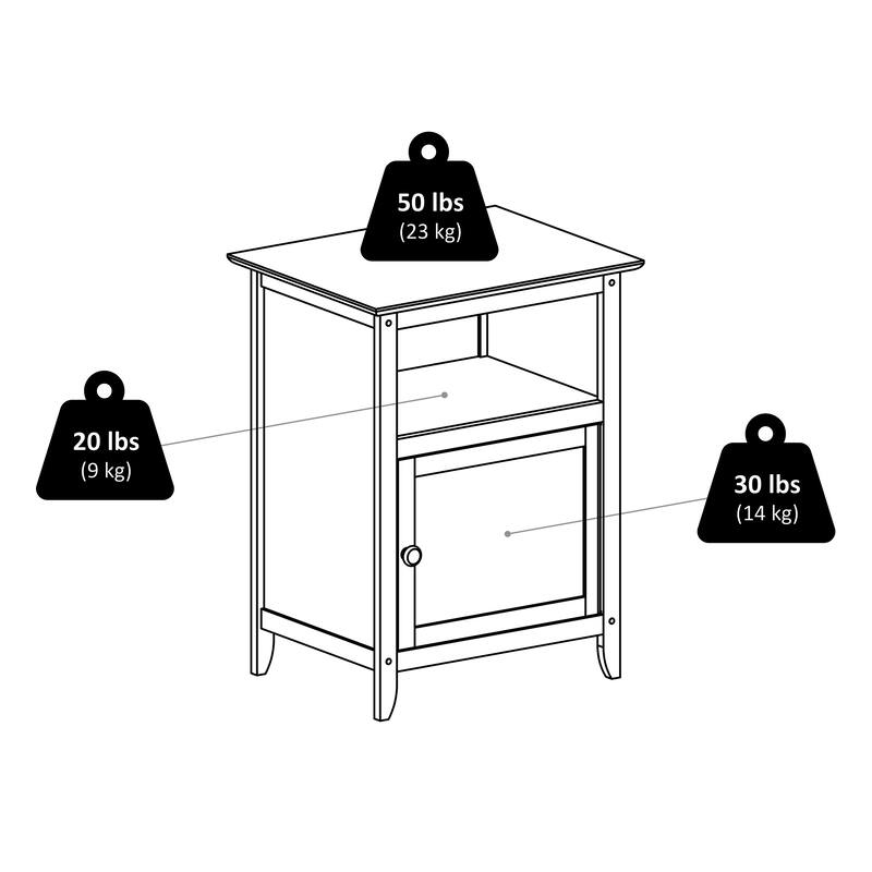 Henry Accent Table, Nightstand