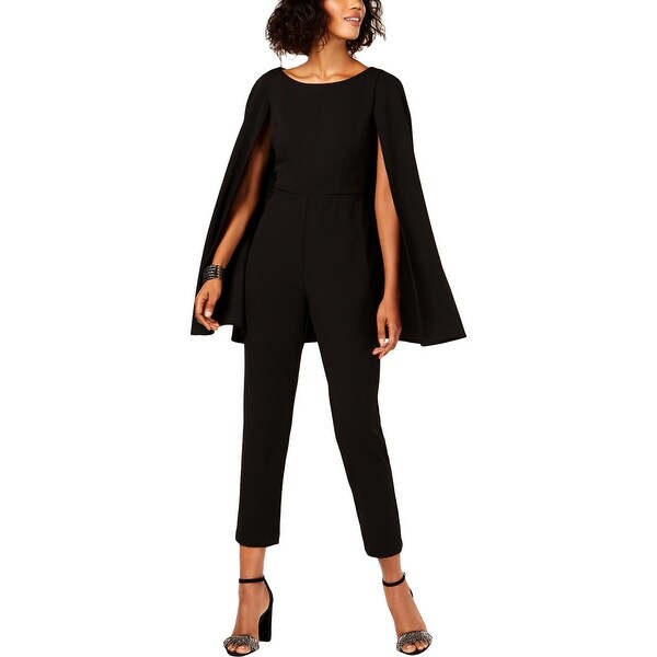 Adrianna papell crepe cape jumpsuit clearance